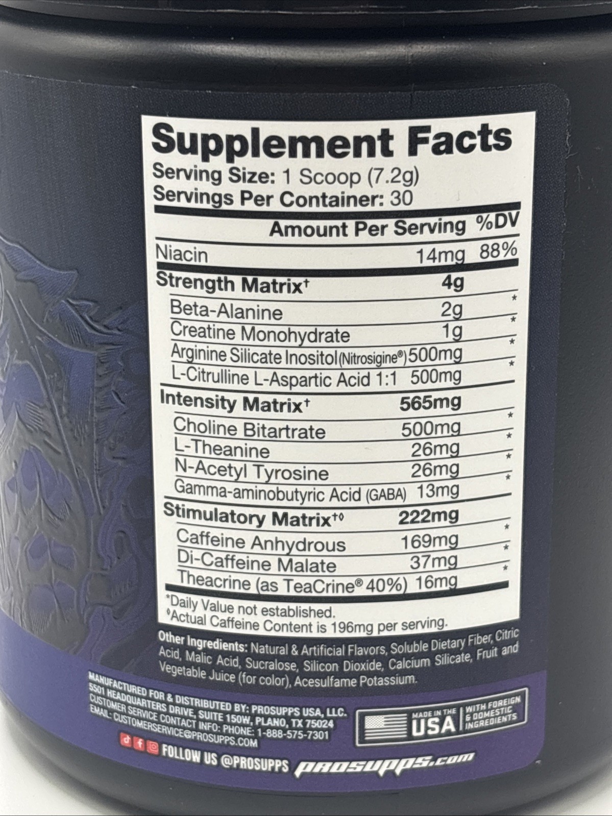 Mr. Hyde, Signature Sustained Energy Pre-Workout, Blue Razz, 7.6 oz (216 g)