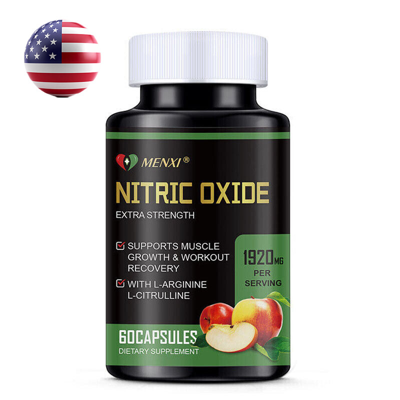Nitric Oxide L-Arginine Pre Workout+Testosterone Booster,Multivitamin Men,Test