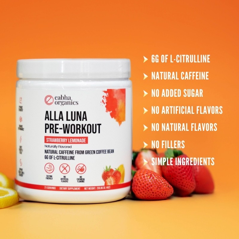 Alla Luna- strawberry lemonade Pre Workout