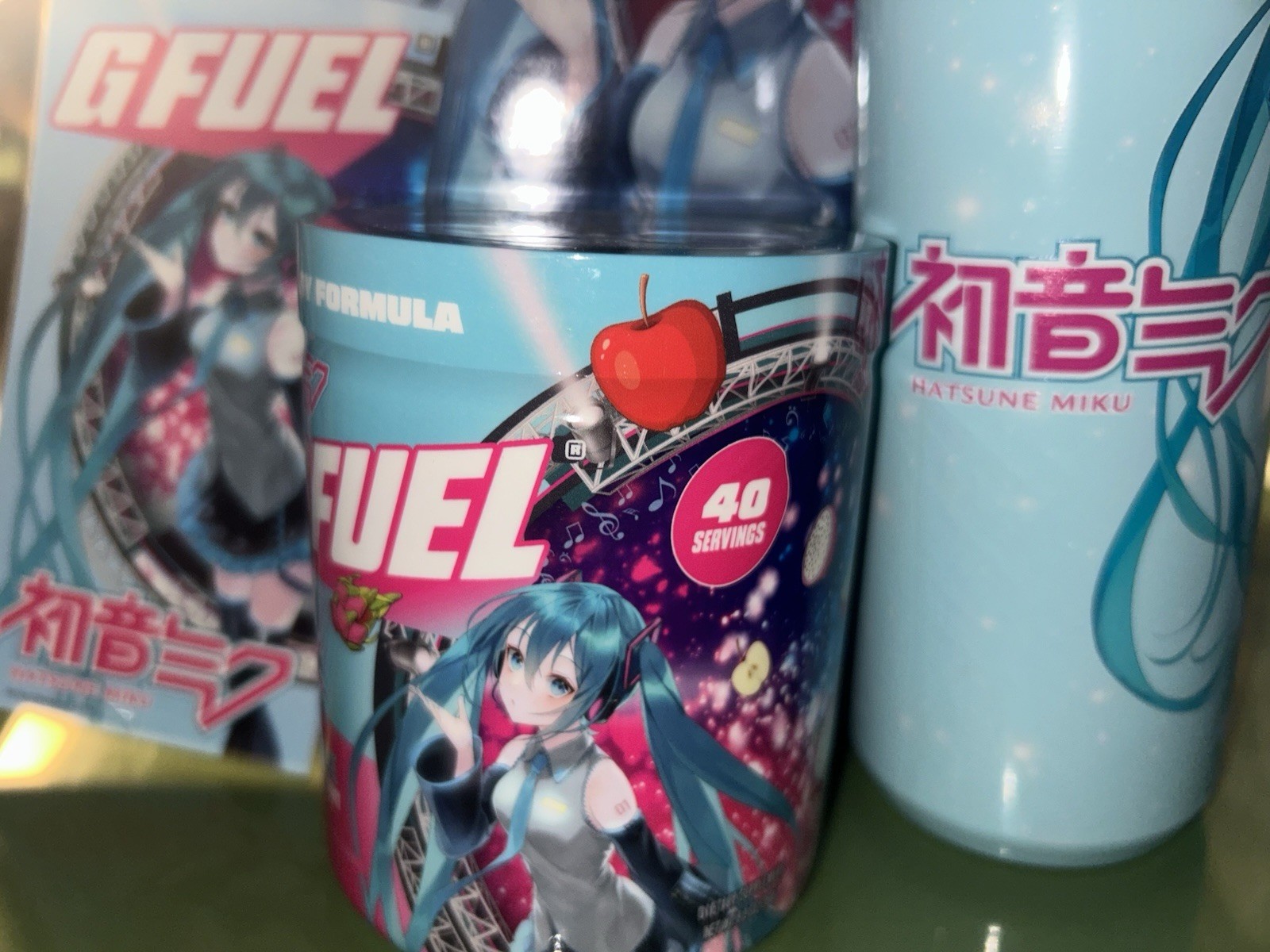 GFUEL Hatsune Miku Epic Encore Collectors Box New Sealed RARE!!! HARD TO FIND!