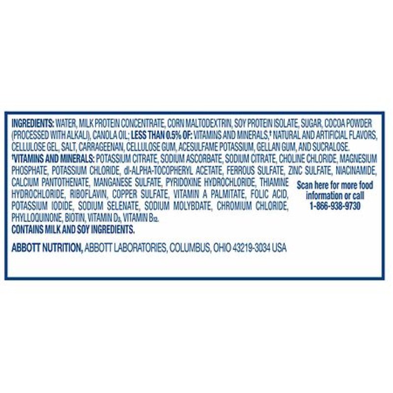 Nutrition Shake Milk Chocolate 8.0 fl oz