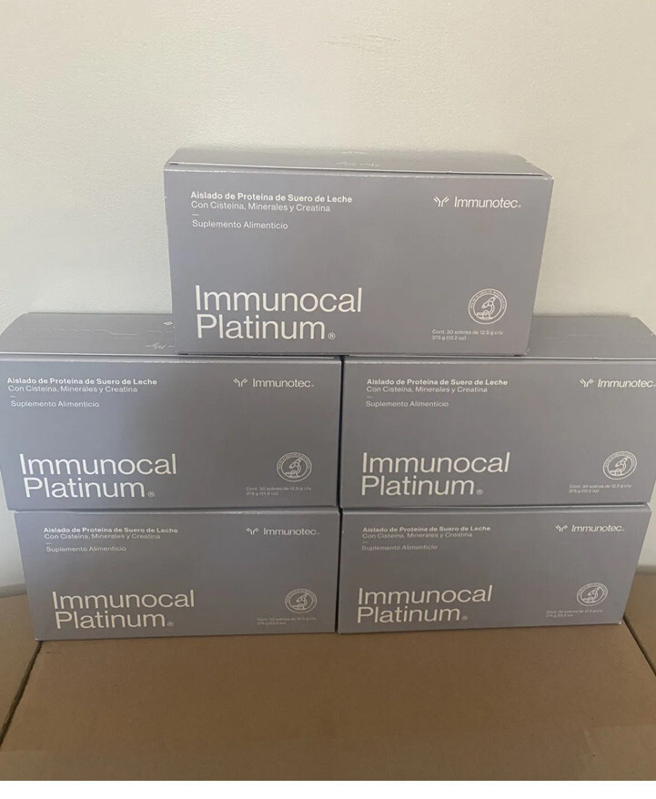5 Immunocal Platinum (silver) Exp 2027