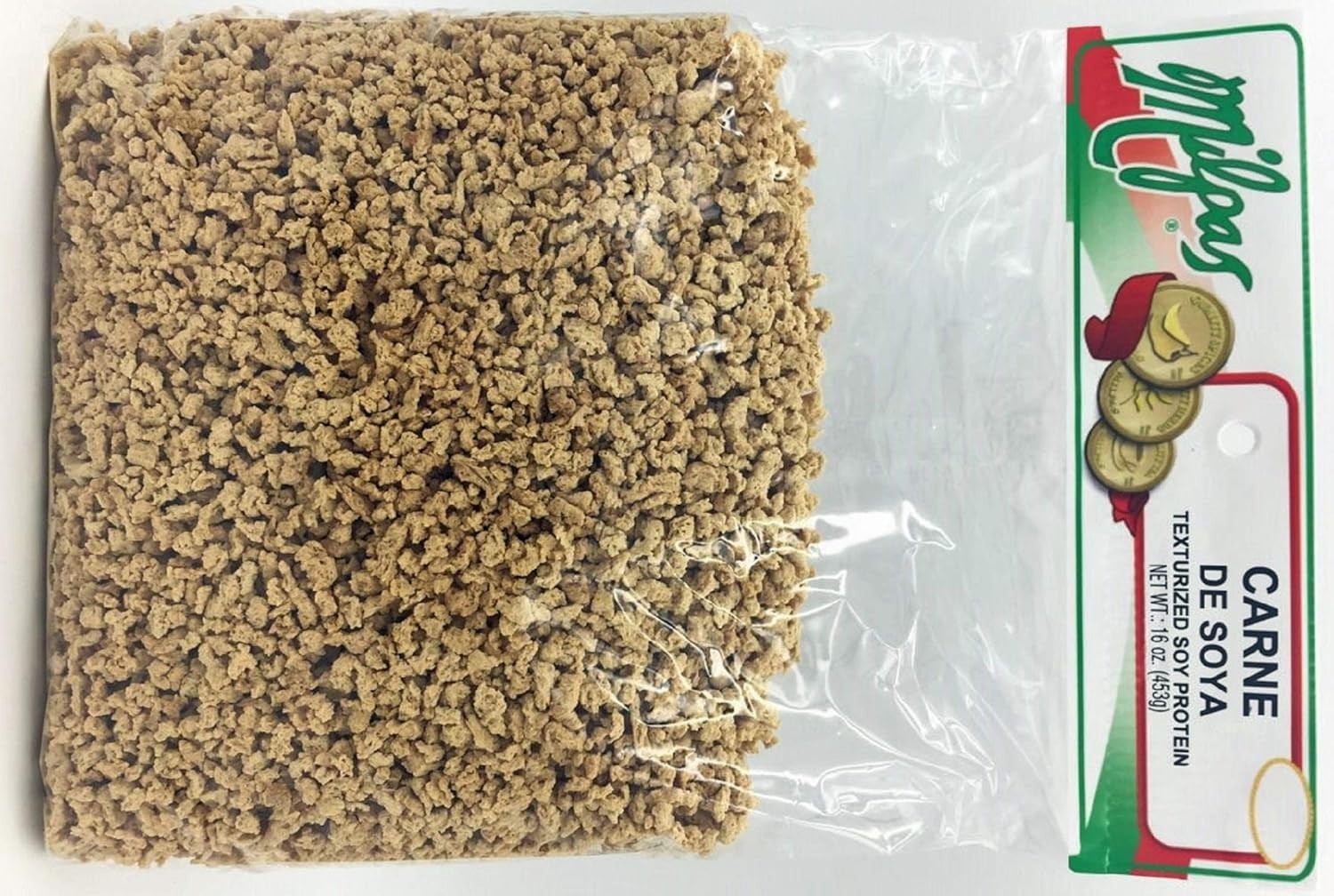 Bulk Soya Carne Protein – 12 x 16oz Packs of Textured Soy for Vegetarian Meals-