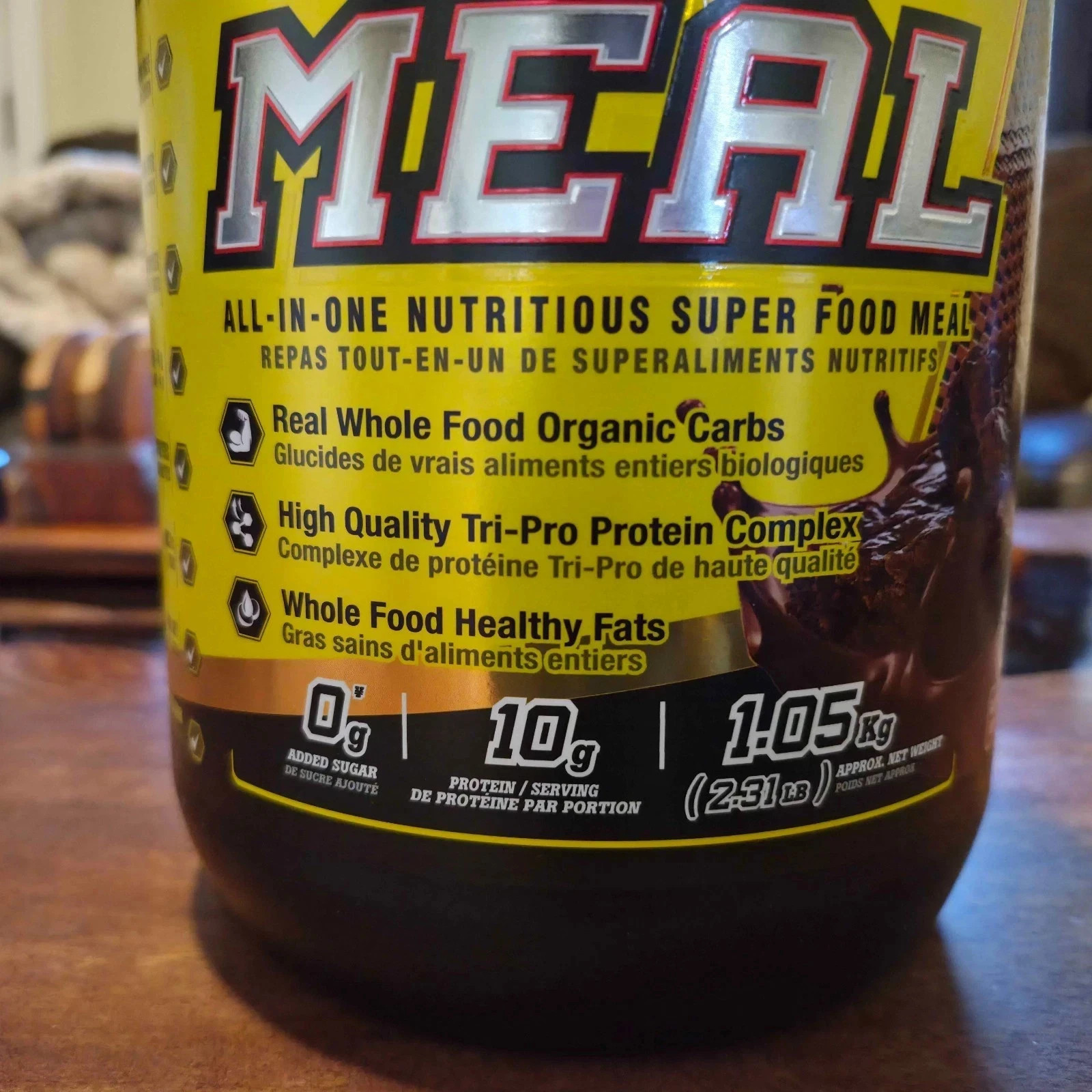 Protein Powder 2.25lb NEW/SEALED – Chocolate Fudge Brownie Flavor, Mammoth Meal