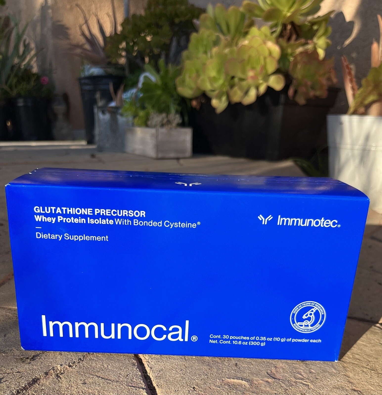 Immunocal Blue – 30 Pouches- Glutathione Precursor – Whey Protein Isolate