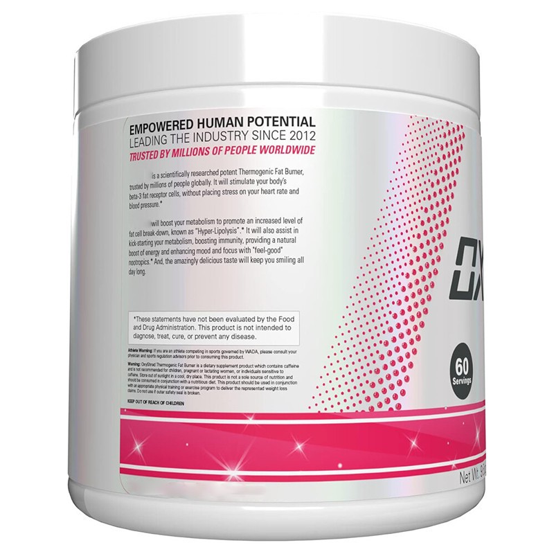 Servings Fat Burner Blast, Powder 60 Thermogenic – Cosmic Pre-Workout Strawberry
