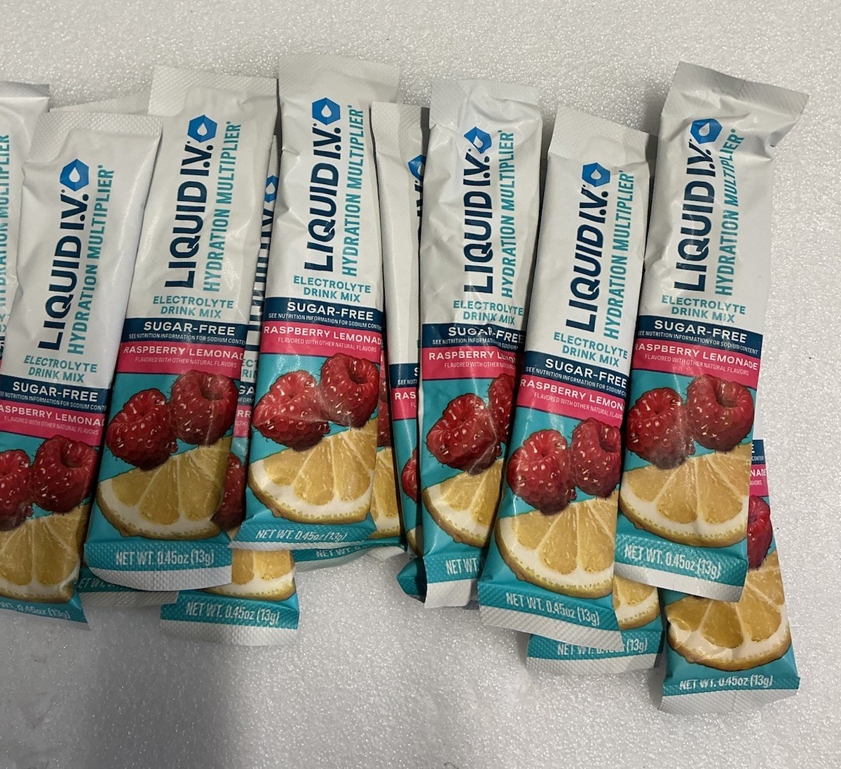 Liquid I.V Hydration Sugar-Free Peach+Rasperry 25 Sticks EXP 01/2028