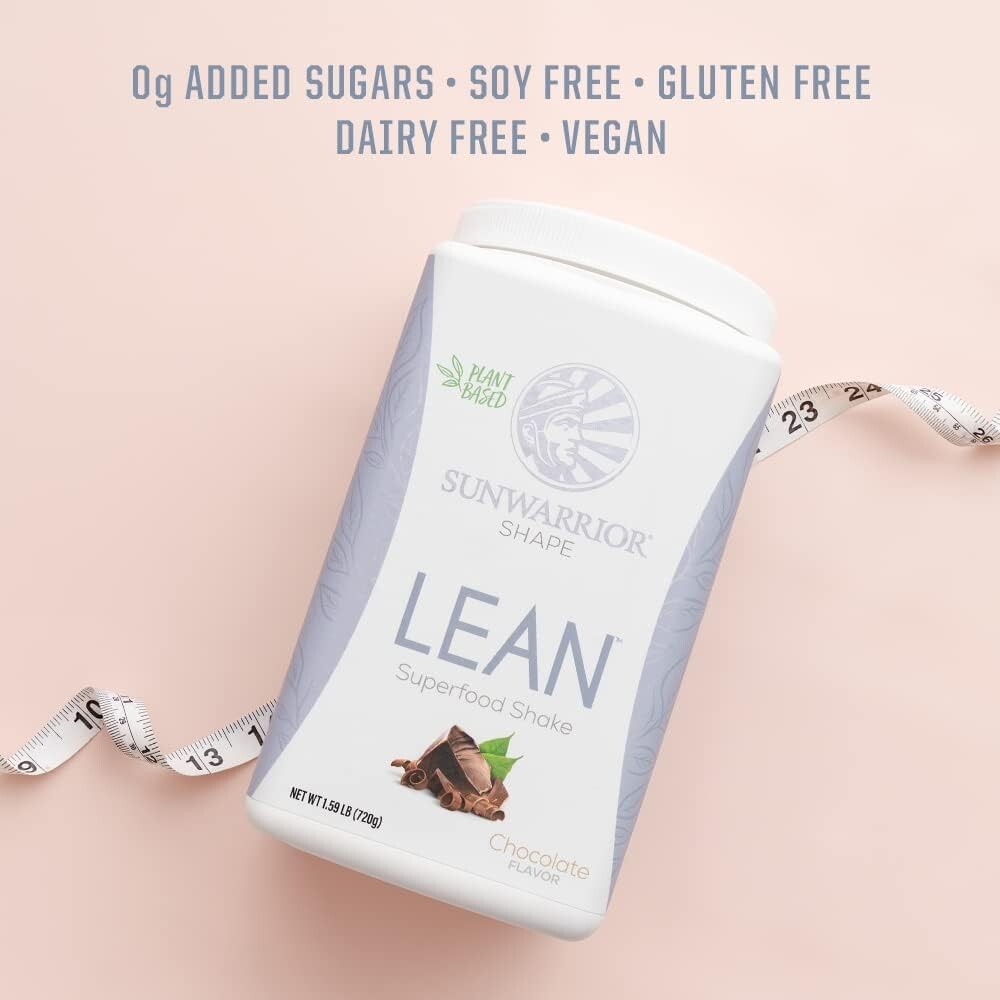 Sunwarrior Vegan Protein Superfood Shake Meal Replacement Organic, 1.59 lb