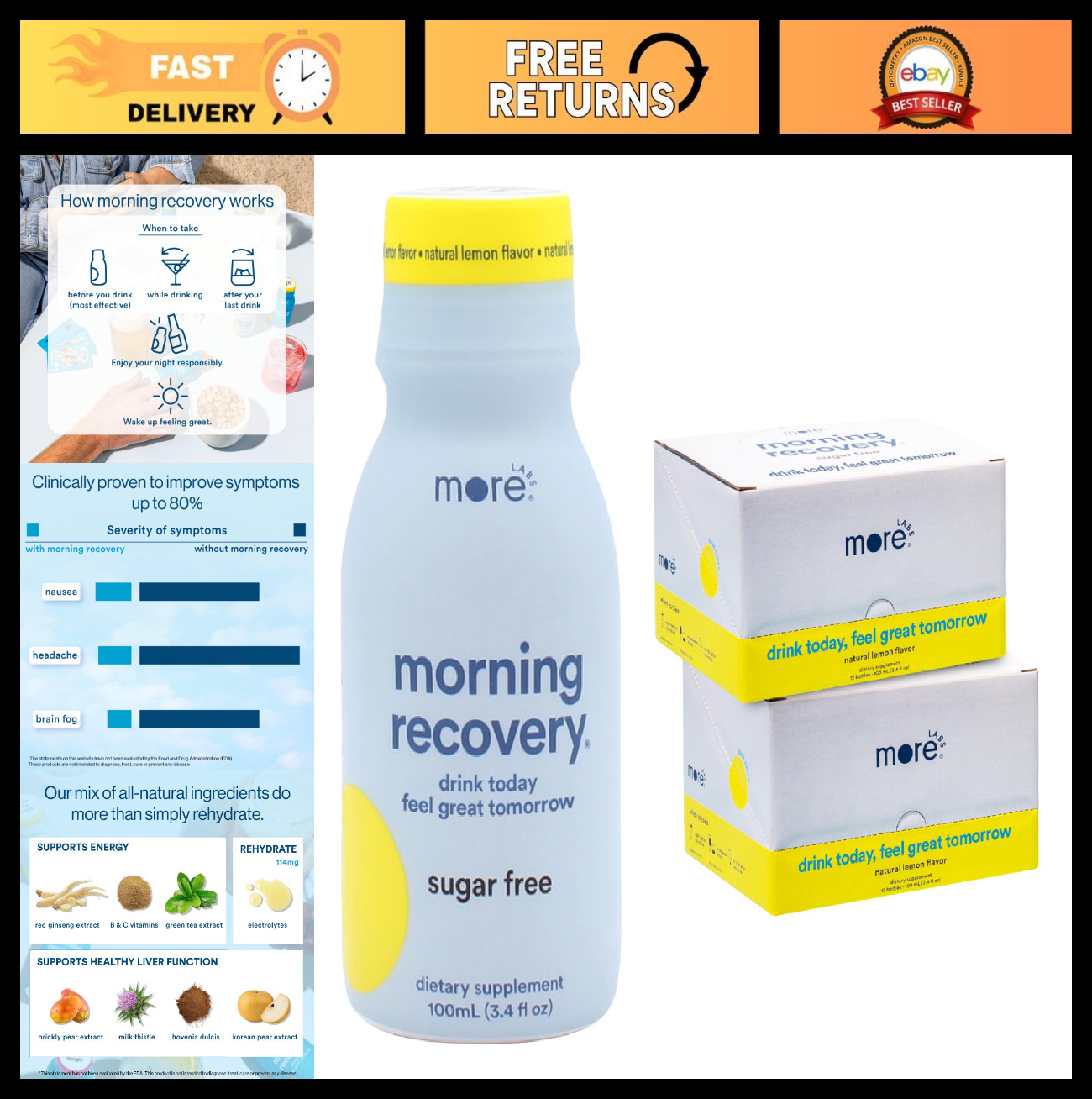 Electrolyte Drink Mix with Milk Thistle, Hydration Support, Vegan, Non-GMO, Suga