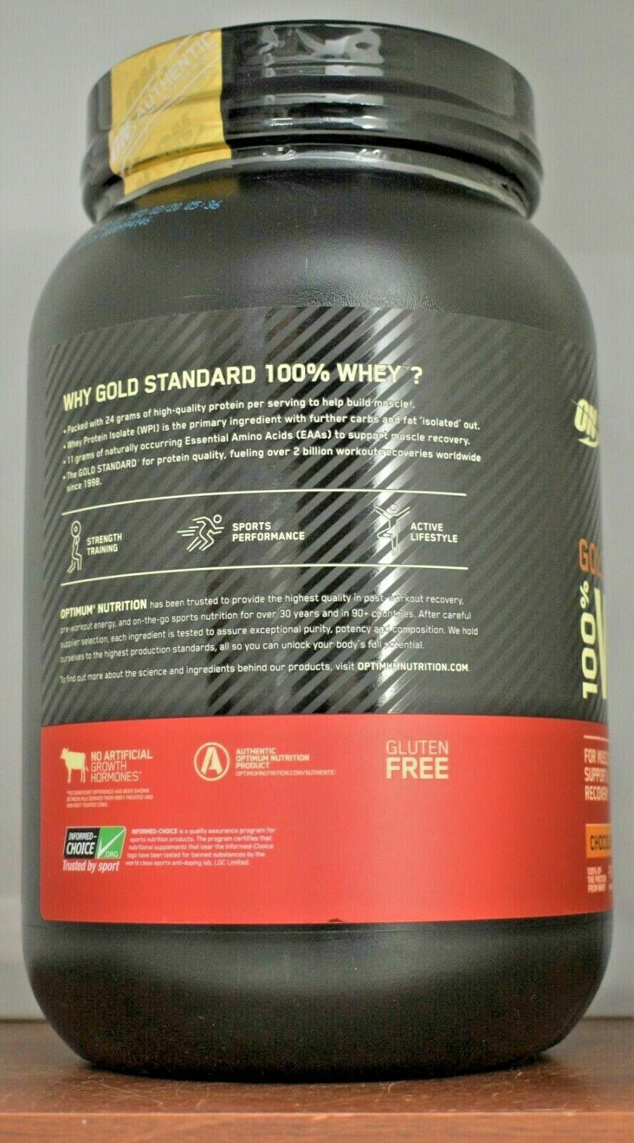 Gold Standard Whey 100% Protein 2 lb Optimum Nutrition ON Isolate Choose Flavor