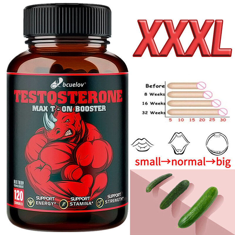 Panax Ginseng 120 Capsules-Testostero Booster, Muscle Health – US