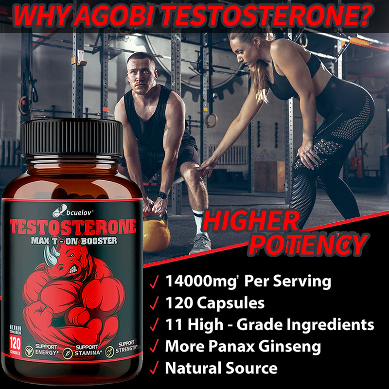 Panax Ginseng 120 Capsules-Testostero Booster, Muscle Health – US