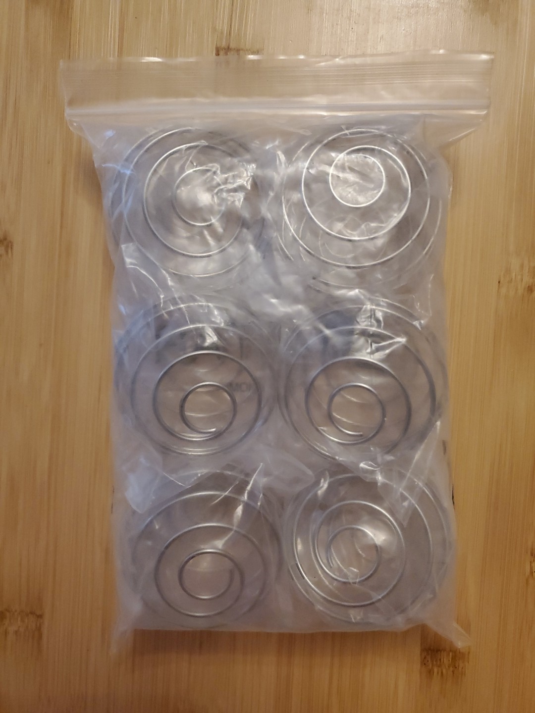 6 Pcs 2 Inches Shaker Balls 304 Stainless Steel Shaker Bottle Ball Replacements