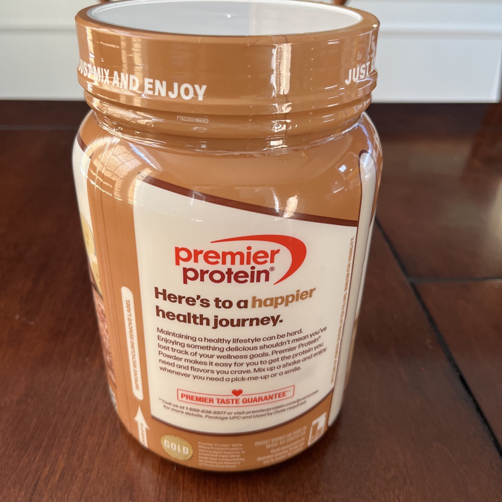 Premier Protein Energy Café Latte Whey Protein Powder 30g 23.9oz Best By: 01/28
