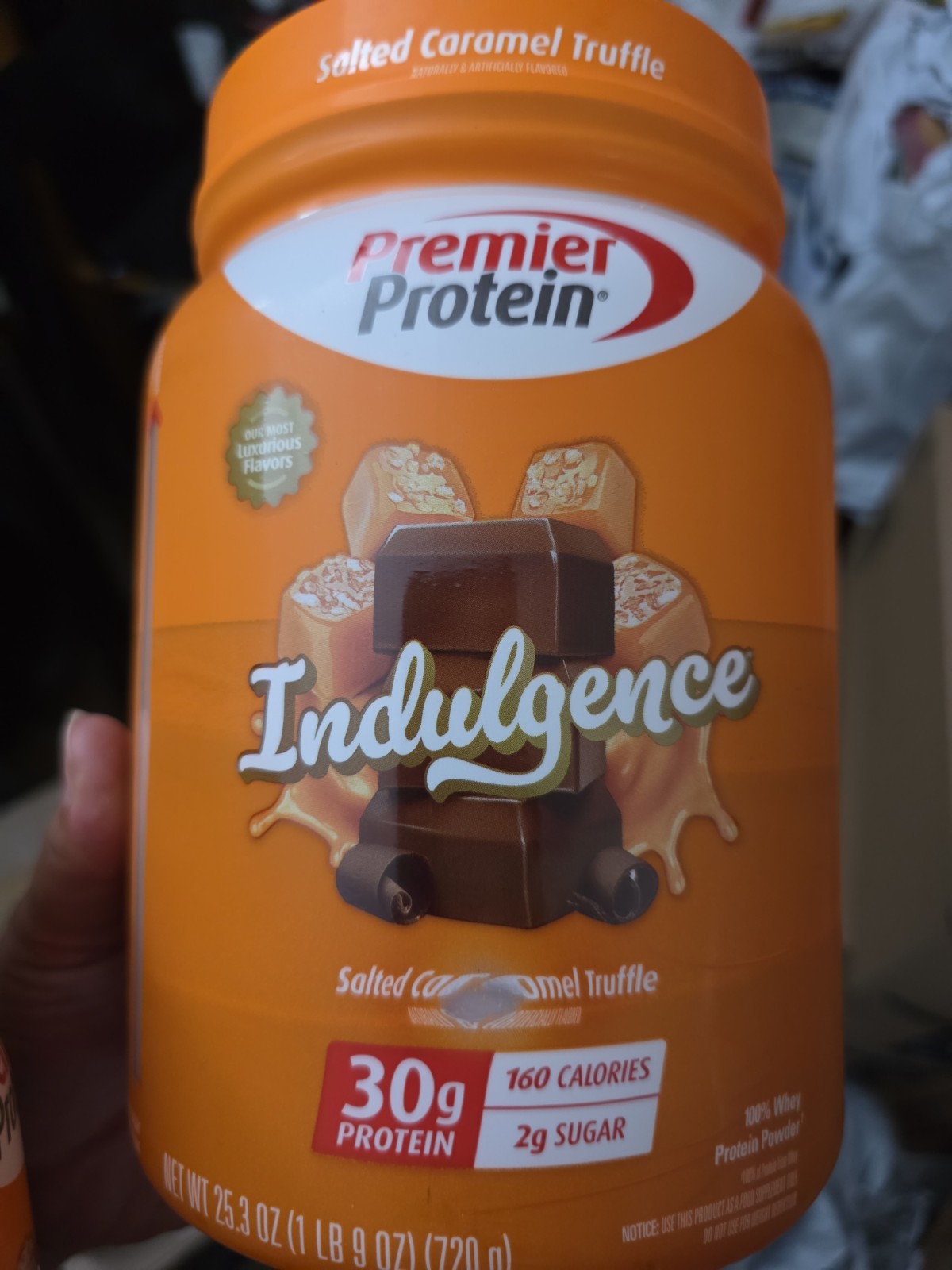 Premier Protein Indulgence Protein Powder, 30G Protein, 3G Sugar, Salted Caramel