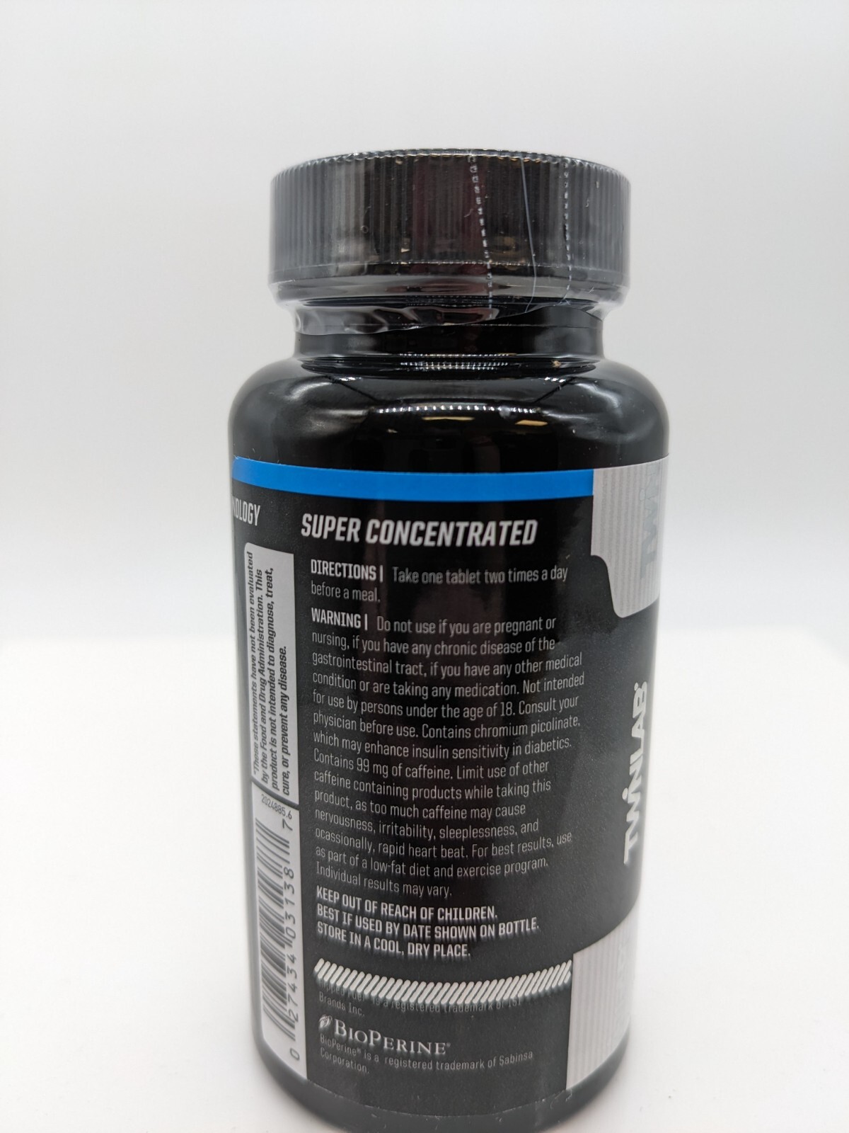 Twinlab RIPPED FUEL 5X Fat Burner Weight Loss Energy – 40 Tablets
