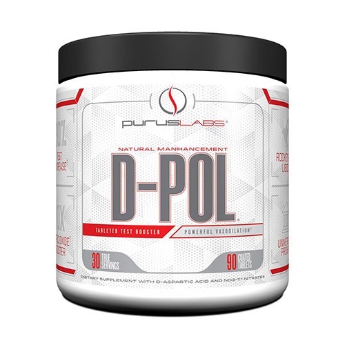 DPOL, STRONGEST TEST BOOSTER by Purus Labs D-POL – Build Lean Muscle – 90 Tabs