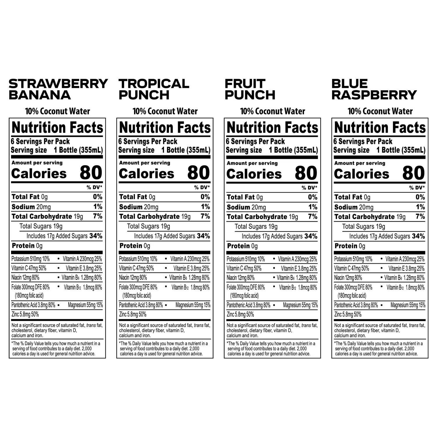 BODYARMOR Sports Drink Variety Pack 12 fl. oz., 24 pk.