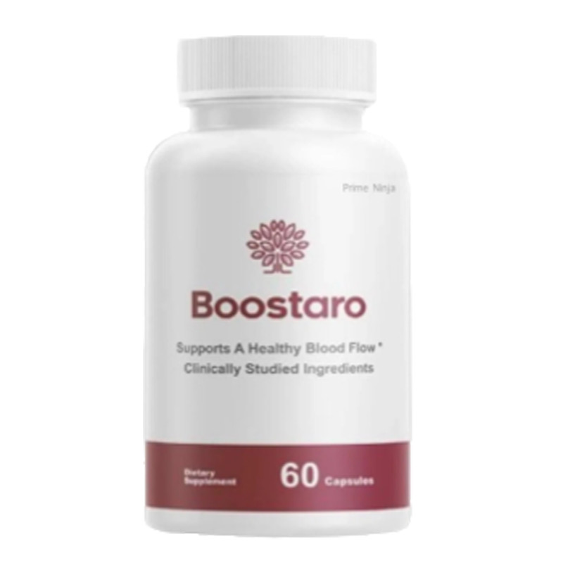 Boostaro, Boostaroo Male Virility Blood Flow Supplement (60 Capsules)