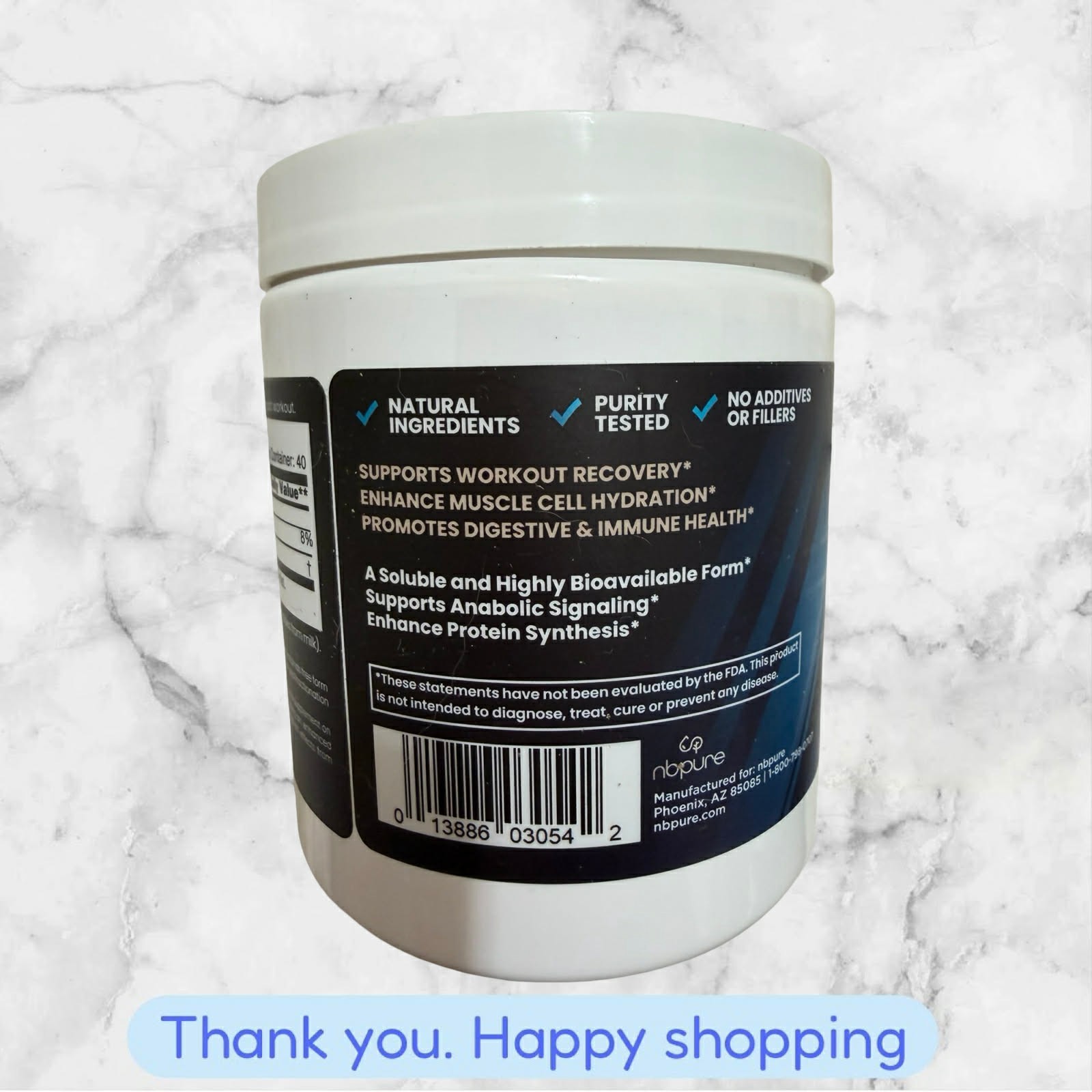 NBpure Performance Glutamine Powder – Pepform Glutamine+ Peptides EXP2027+ NEW