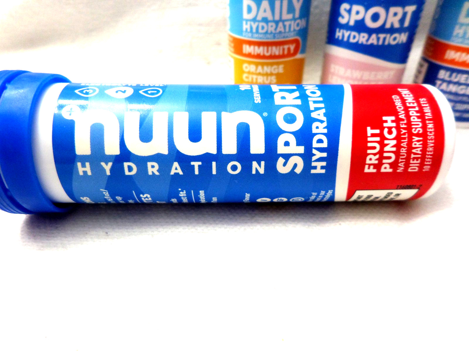 Nuun Sport Electrolyte Tablets Mix Flavor Hydration Multi-Pack ( 4) 40Ct