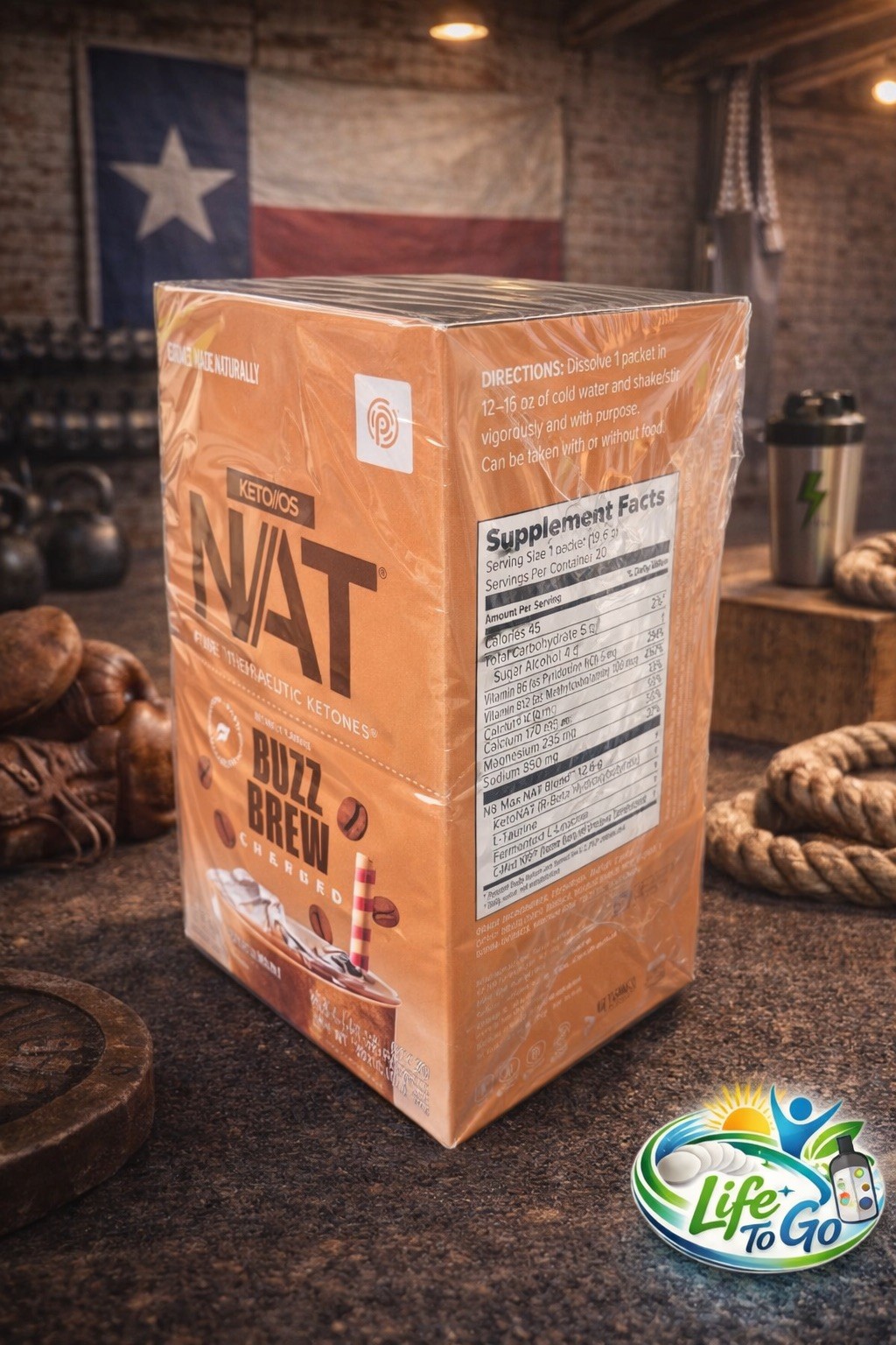 🔥Pruvit Keto OS NAT Ketones Buzz Brew Coffee Charged 20 PK. EXP: 01/2027. ☕️