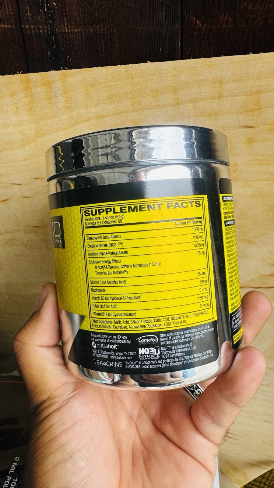 Cellucor C4 Ripped Pre-Workout Cherry Limeade 60 Servings 390g New