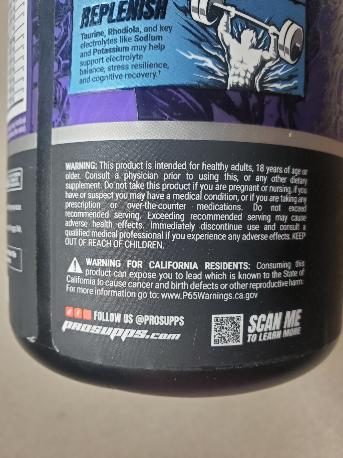ProSupps Jekyll Nightmare Stim-Free Preworkout, Nootropics, 30 Serv, 07/2027✨️