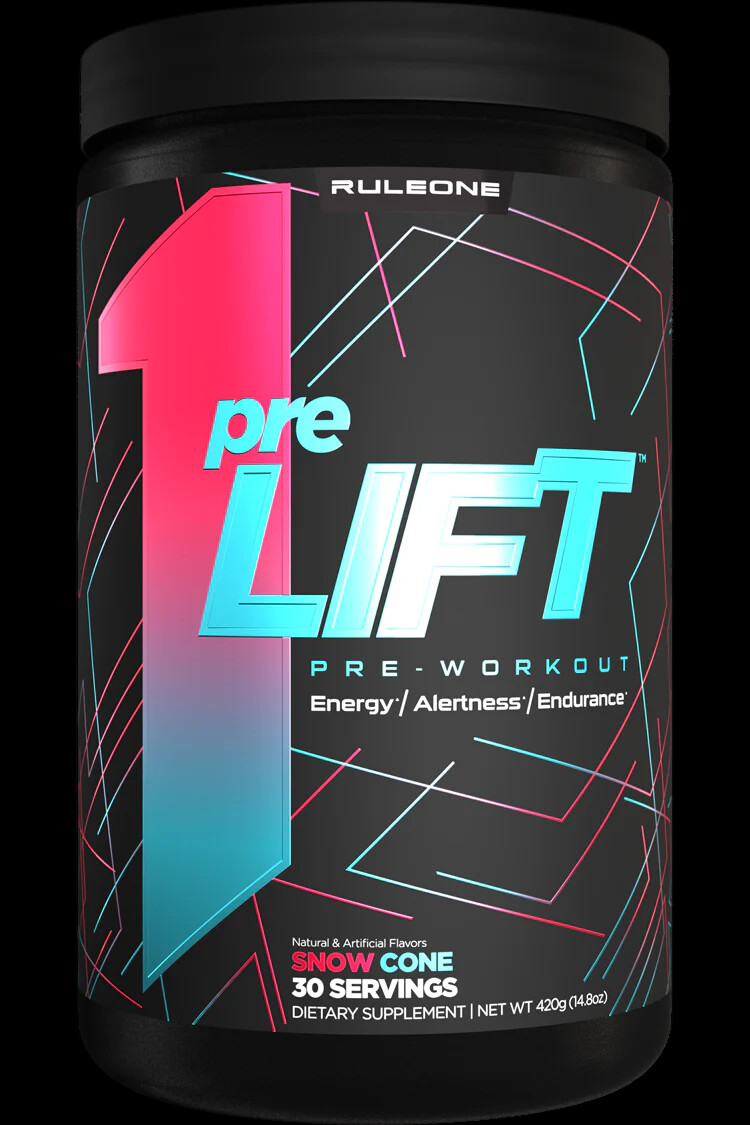 RULE ONE PROTEINS PRE LIFT PRE WORKOUT (30 SERVINGS) creatine amino whey mass r1