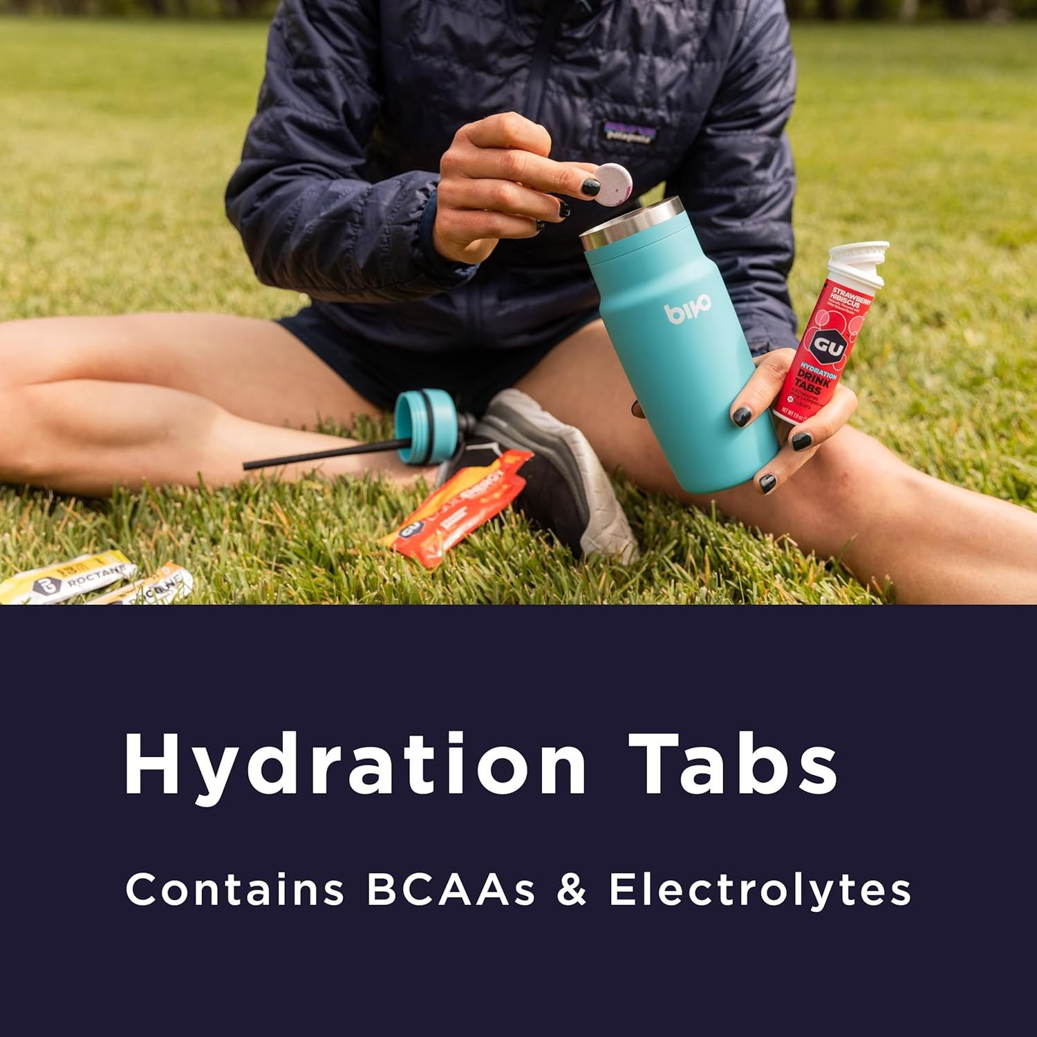 GU Energy Hydration Electrolyte Drink Tablets, Enhanced Endurance Sports Drink f