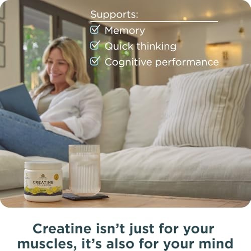 Creatine Collagen Electrolytes Lemon 30 Servings Women