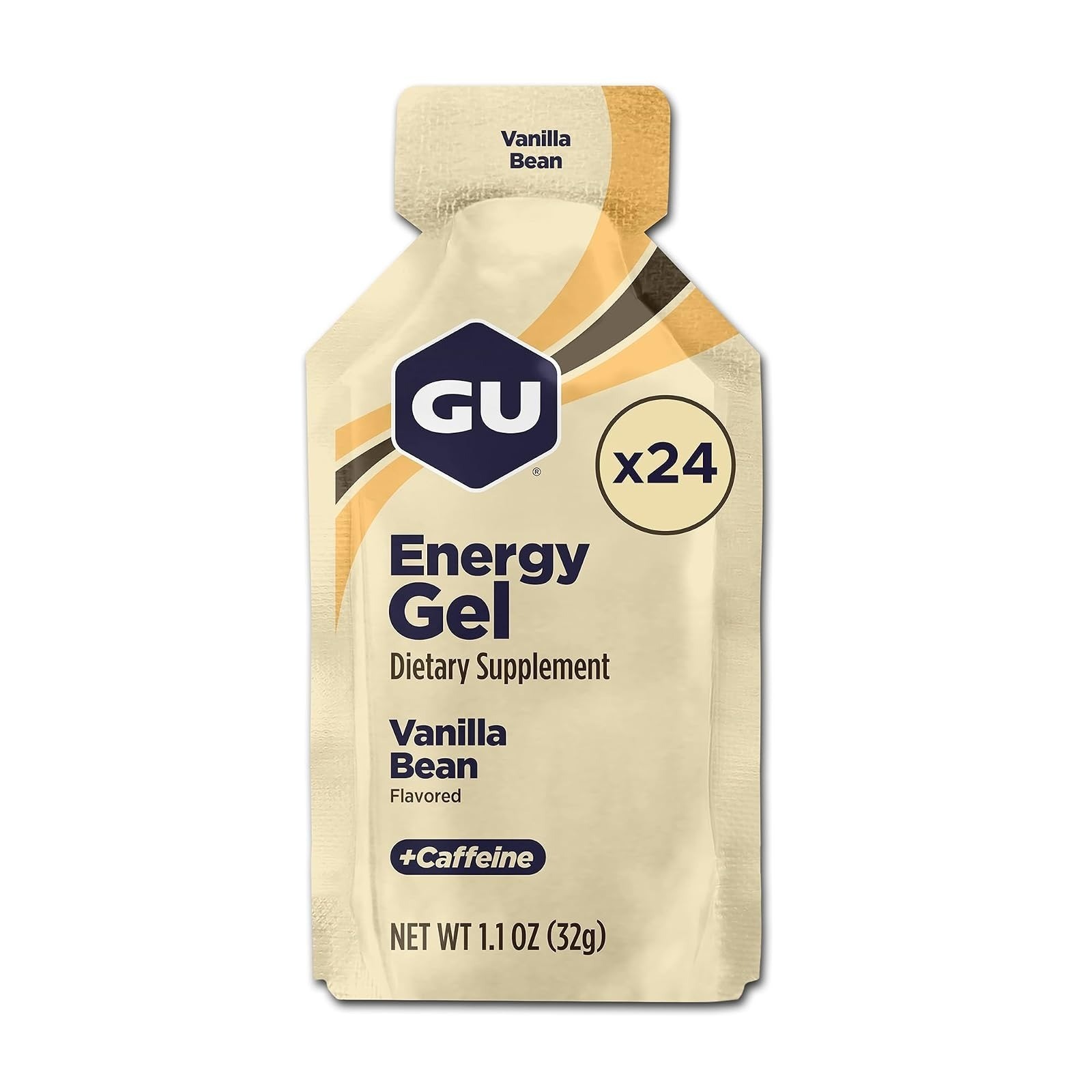 GU Energy Original Sports Nutrition Energy Gel | Vegan, Gluten-Free | 8-Count