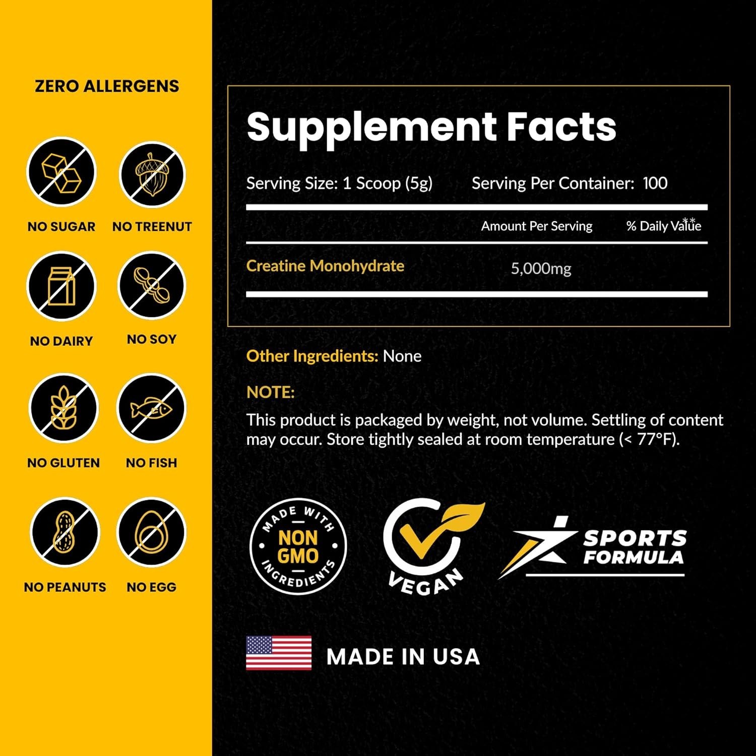 TWO PACK – ForestLeaf Creatine Monohydrate Powder 500g Micronized 100 Svgs Each