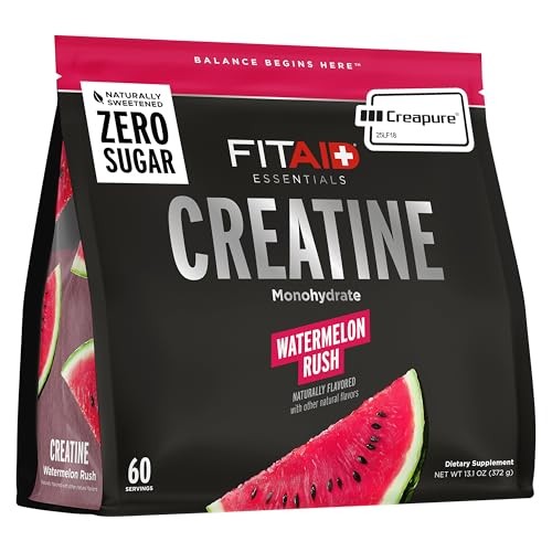 Creatine Monohydrate Powder Watermelon 60 Servings Pre Workout
