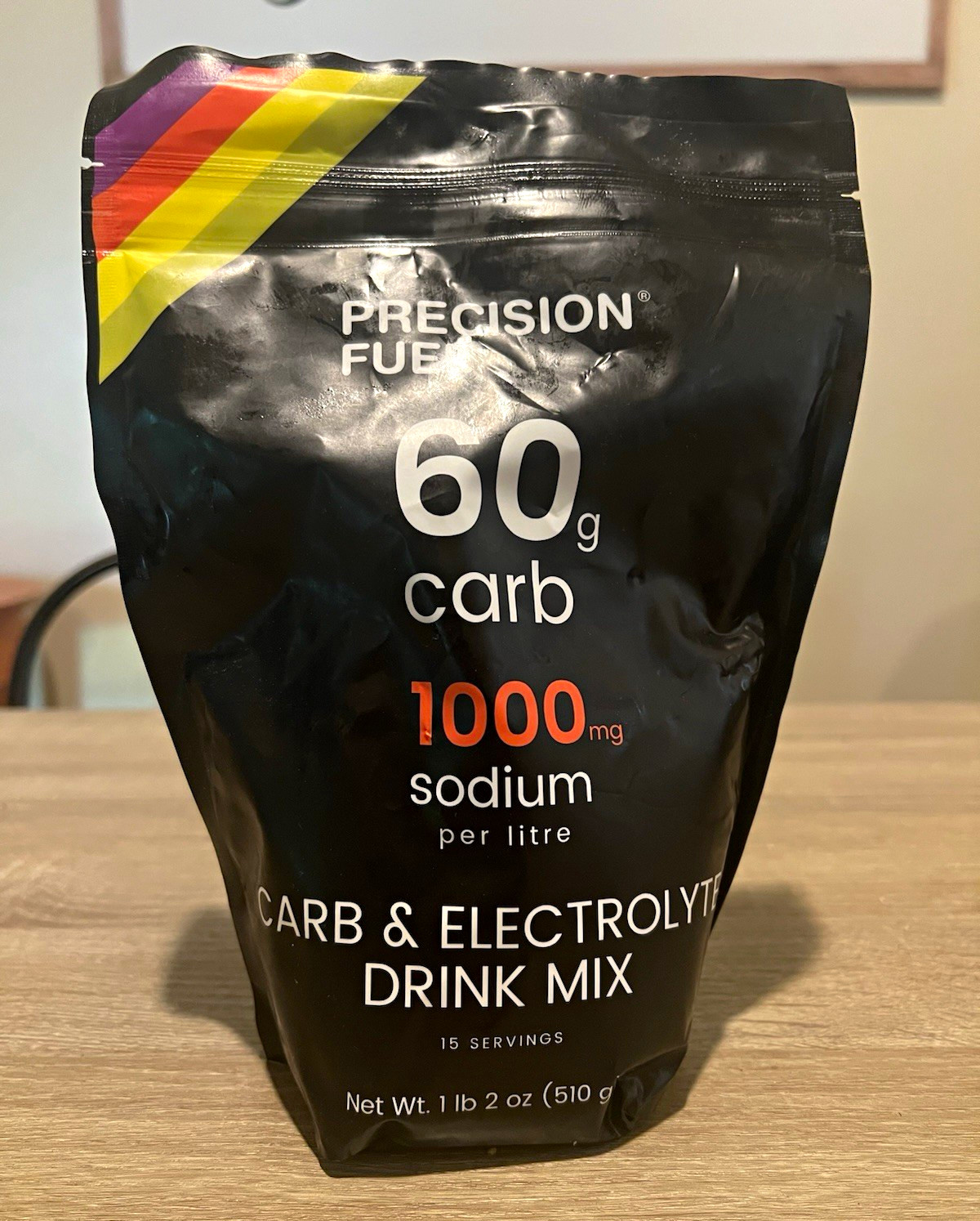 Precision Fuel & Hydration Electrolyte Drink Mix Powder 60g Carb 1000mg Sodium/L