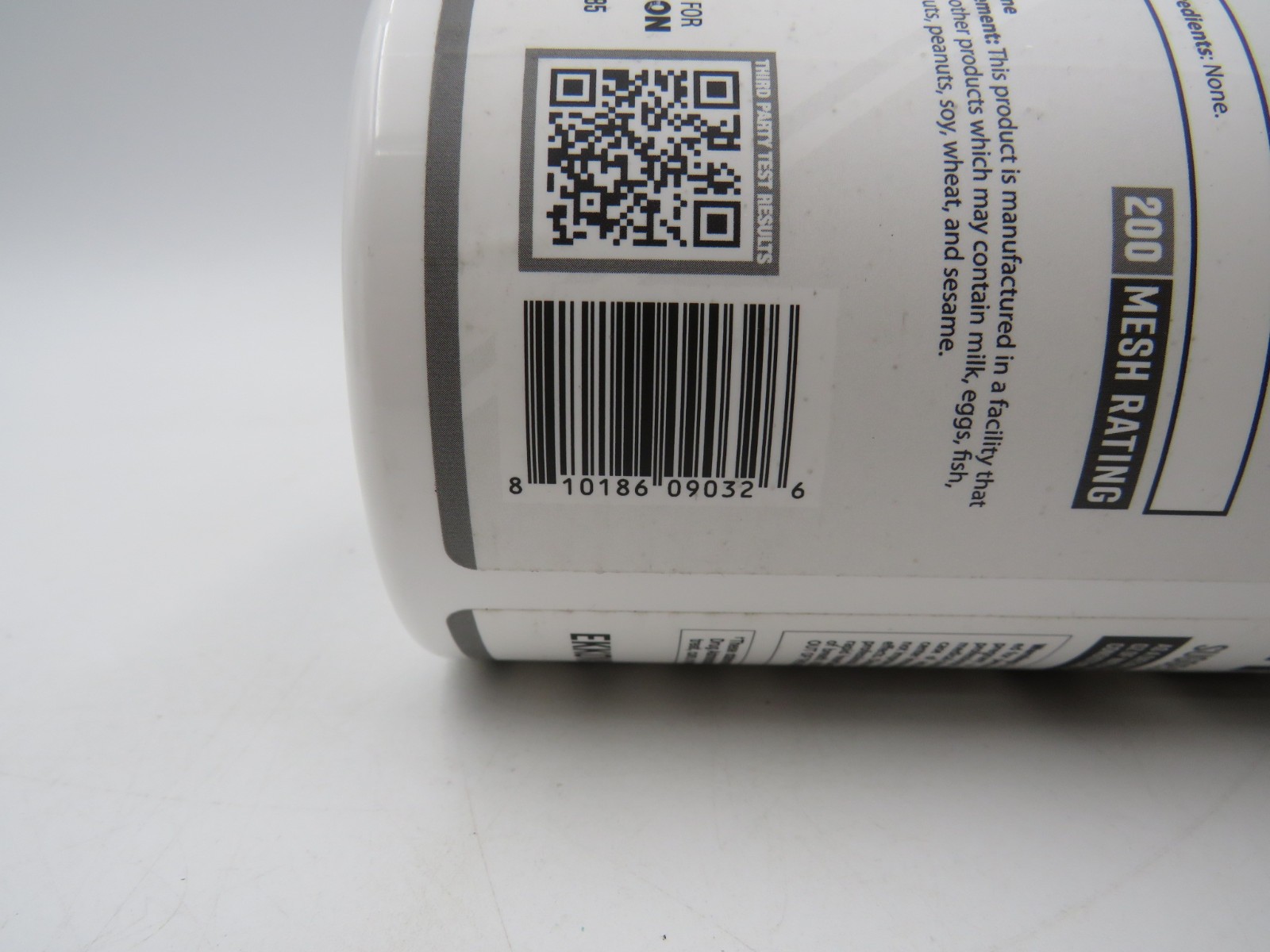 Ekkovision Creatine Monohydrate Unflavoured 100 Servings Micronized Energy 07/27