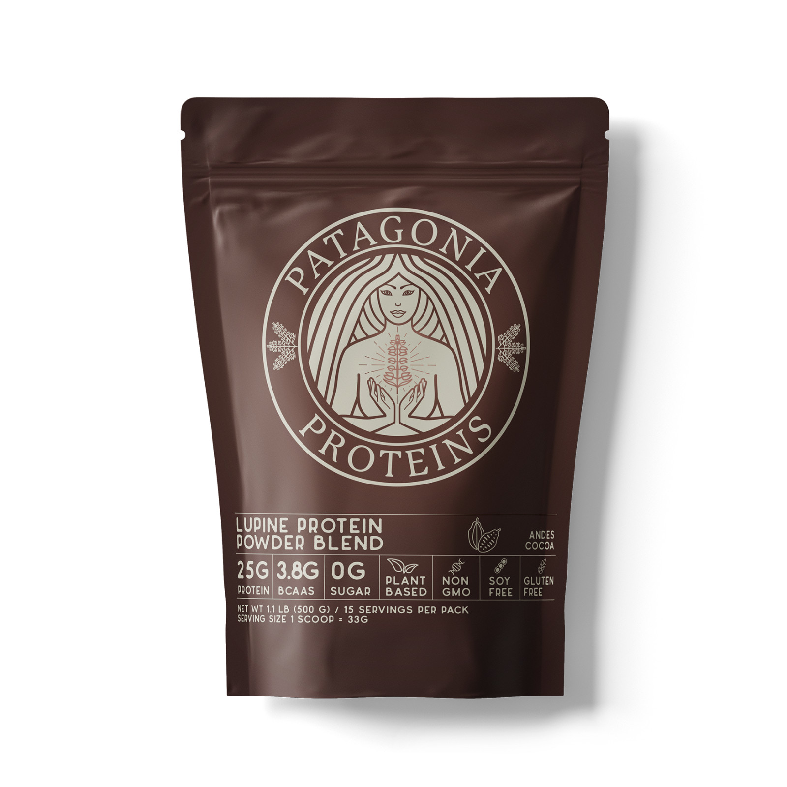 Lupine Protein Powder – Andes Cocoa (15 servings)
