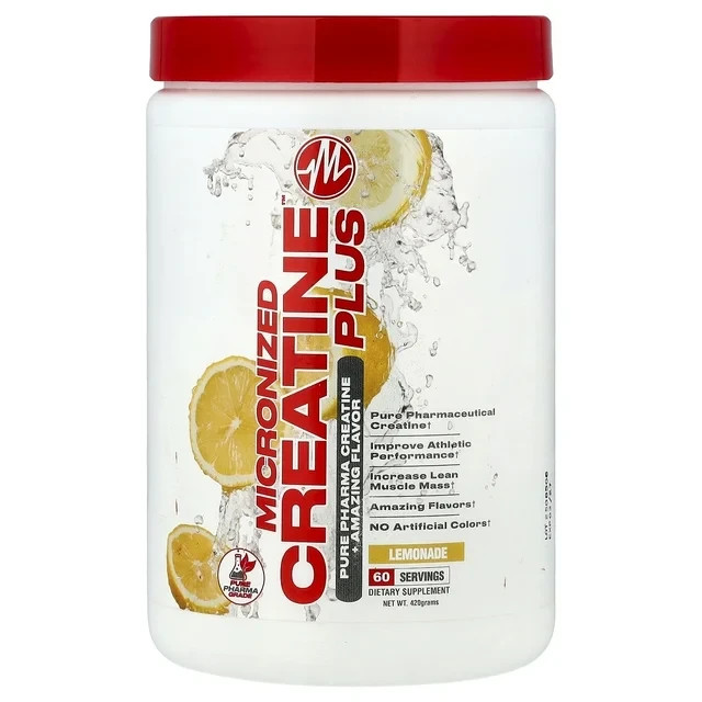 METABOLIC NUTRITION MICRONIZED CREATINE PLUS FLAVORED POWDER 420g (14.8oz)