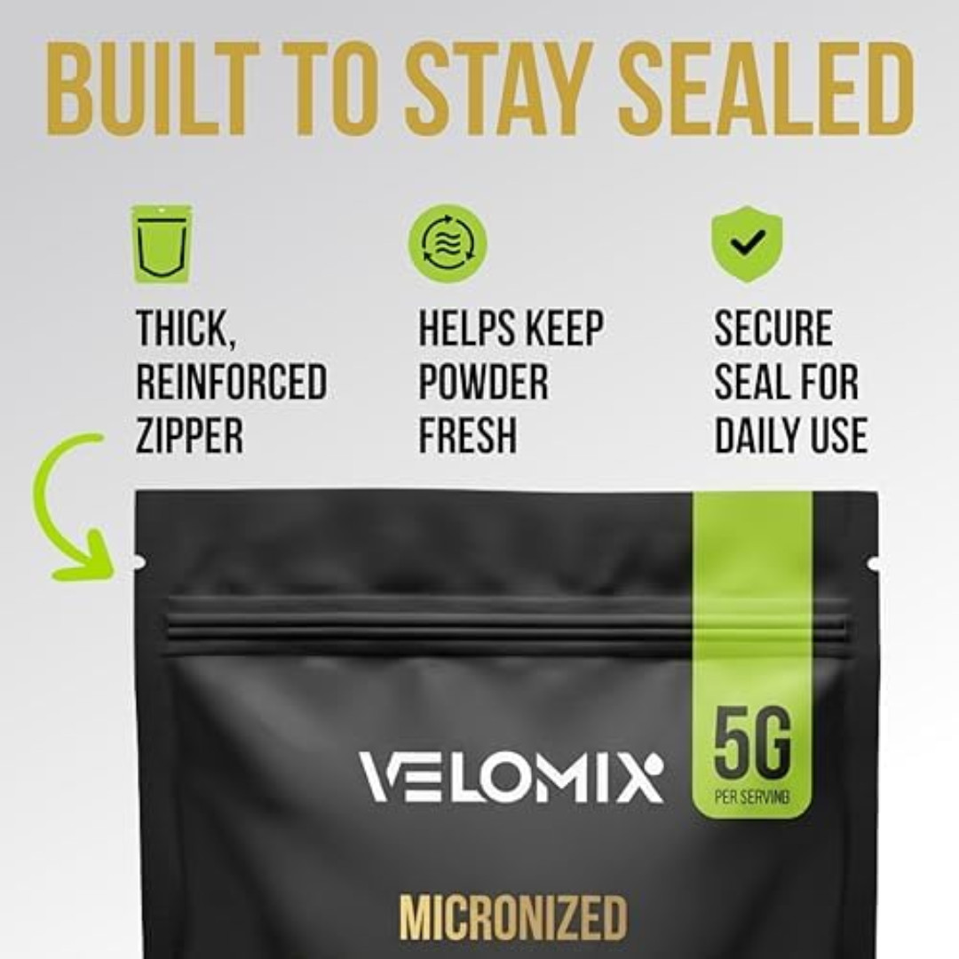 Micronized Creatine Monohydrate Powder – 100% Pure Creatine Powder Unflavored an