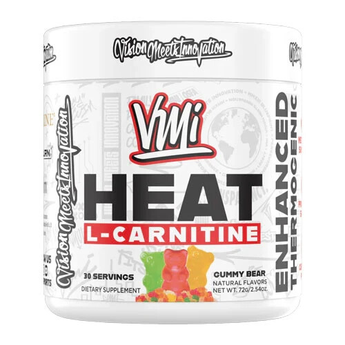 VMI Sports L-Carnitine Heat Powder 30 Servings Gummy Bear