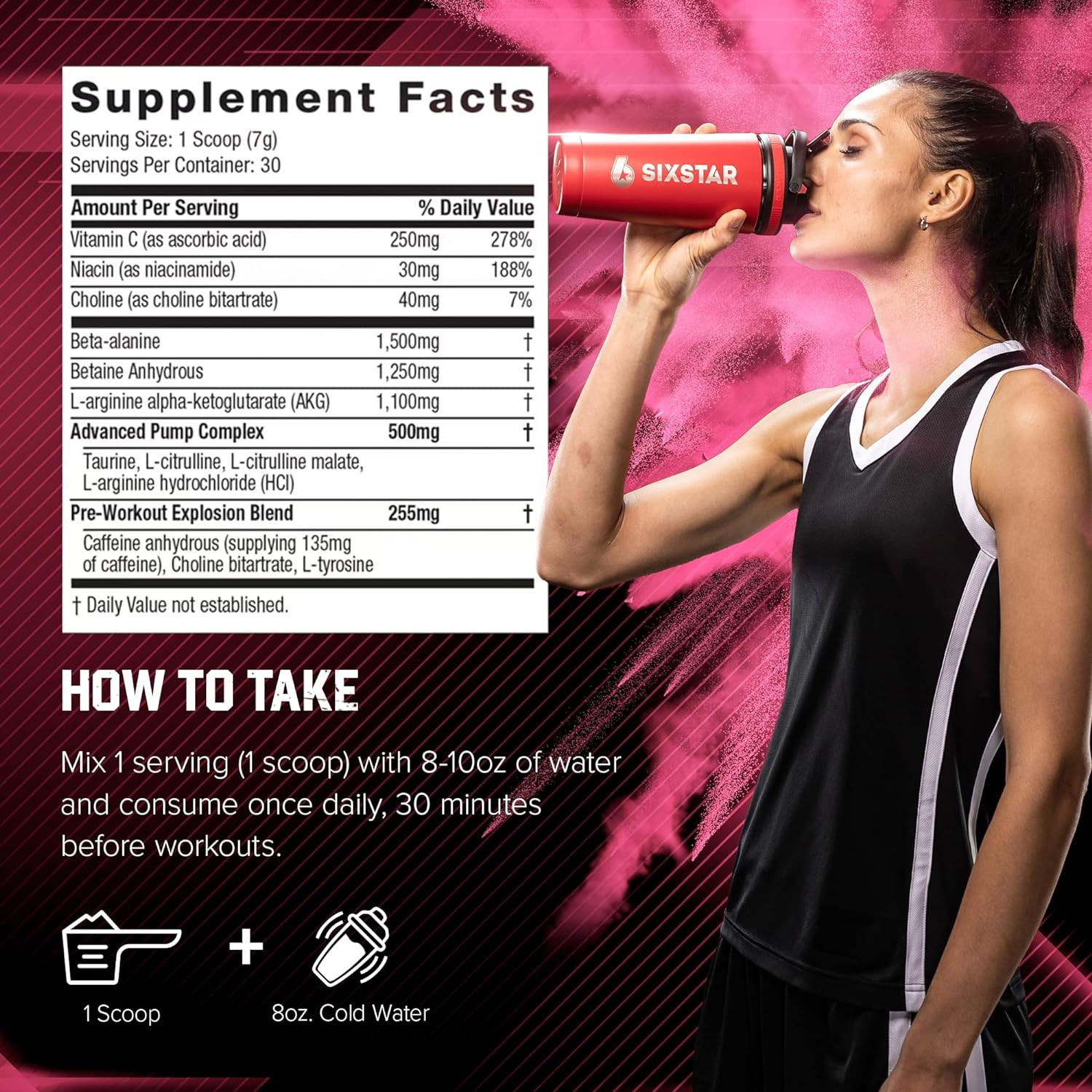 Pre-Workout Powder for Men & Women, Pink Lemonade (30 Servings) – Preworkout Exp