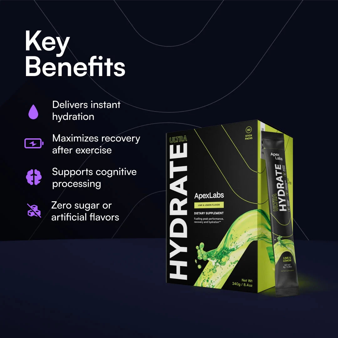 Ultra Hydrate Electrolyte Recovery Drink Mix