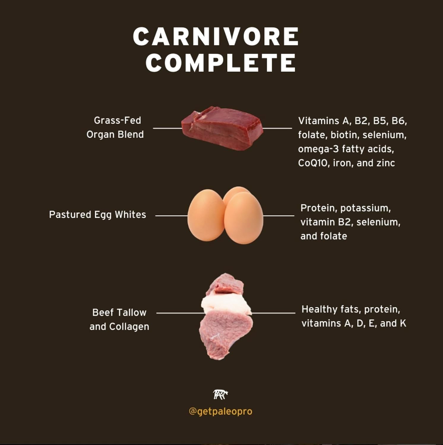 Sustainable Carnivore Protein – Aztec Vanilla, 15 Servings of No Sugar Nutrition