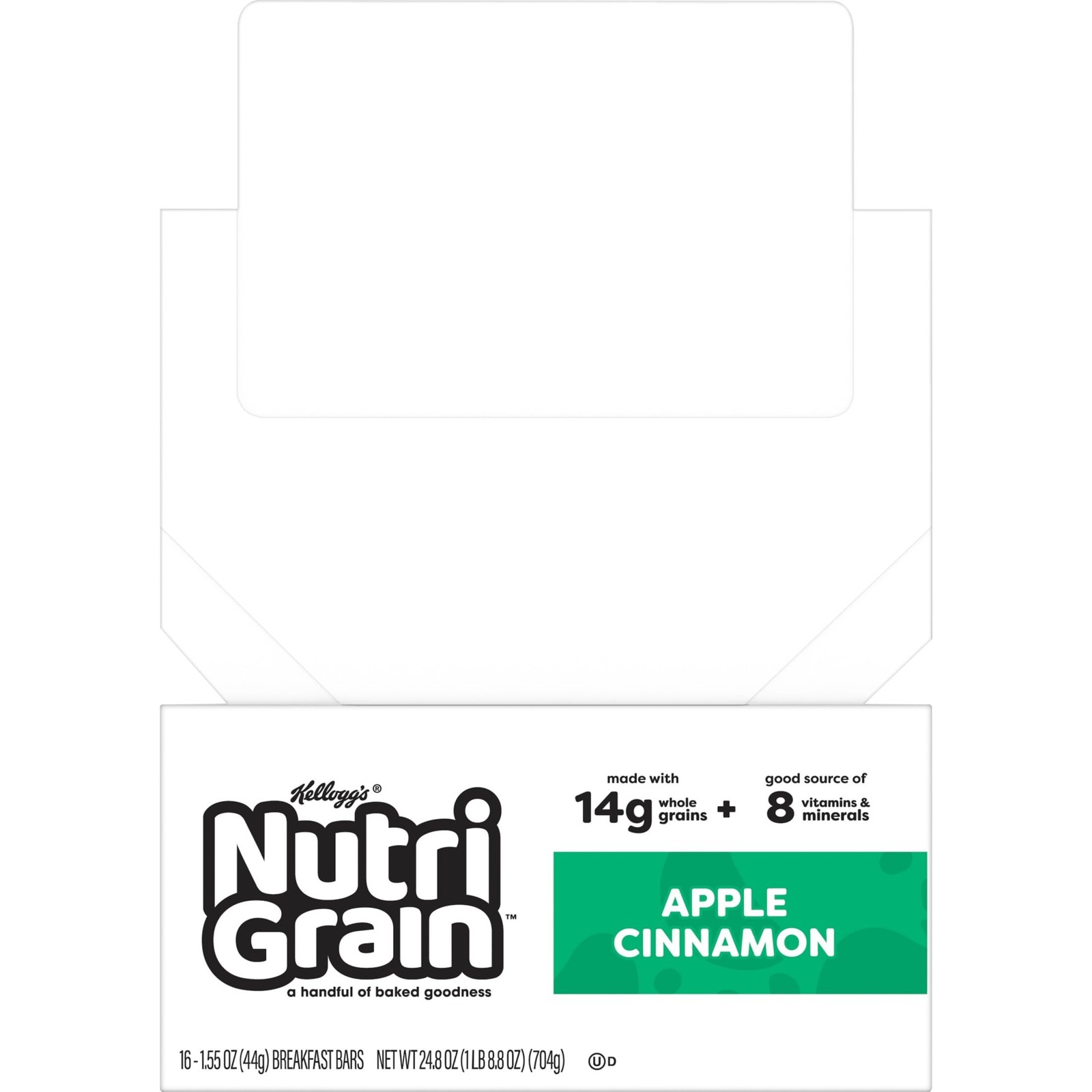 Nutri Grain Breakfast Bars Made 14G Whole Grains Snack Bars Apple