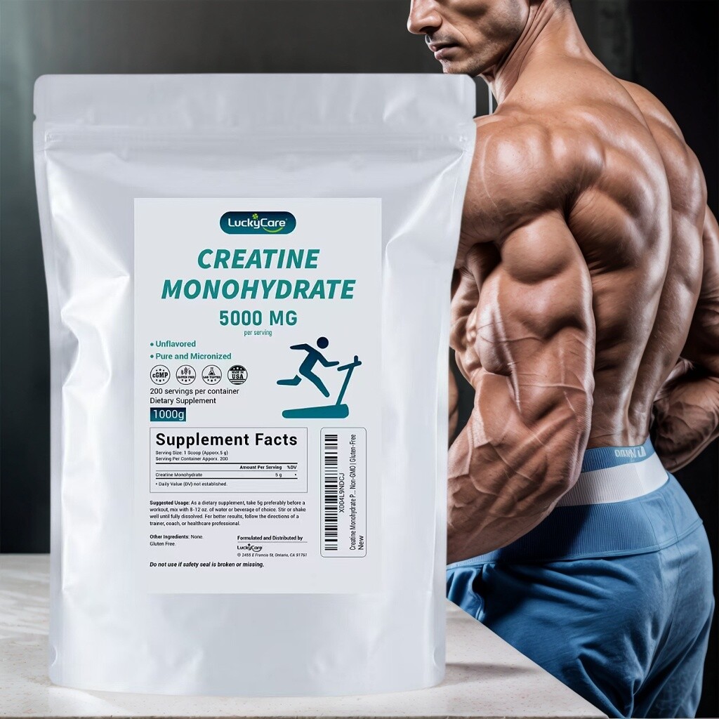 300G Creatine Monohydrate Micronized Creatine Powder Unflavored Fitness Sport US