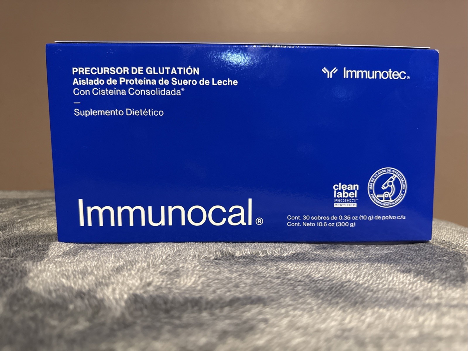 Immunocal Classic Blue Regular Glutathione Precursor, 30 Pouches by Immunotec