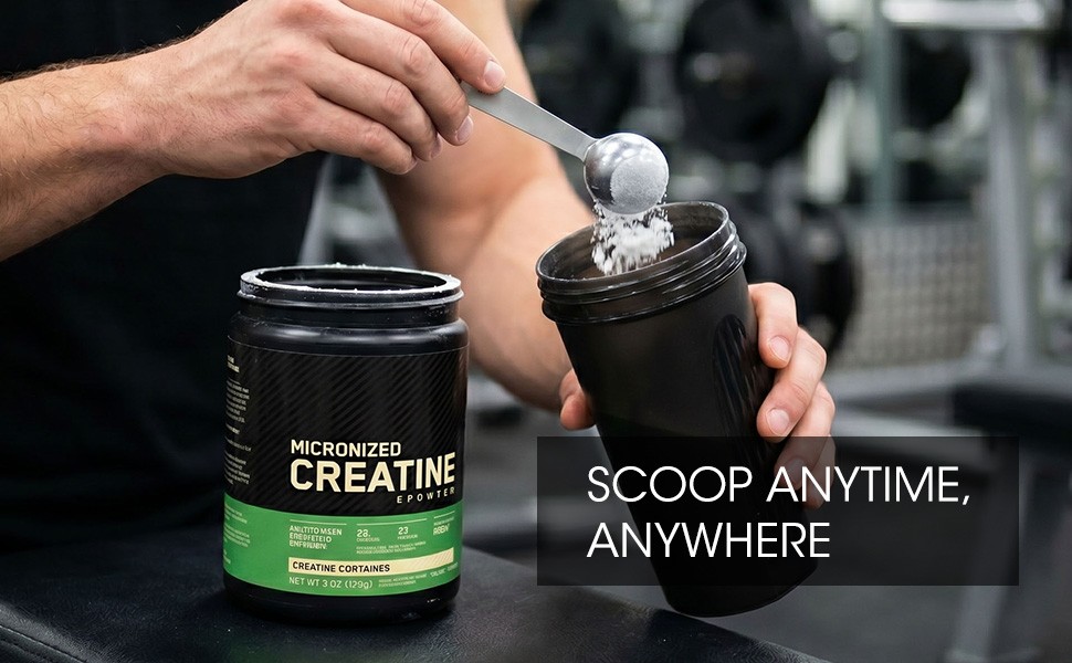 Aieve 5g Creatine Scoop,2 Pack Stainless Steel Measuring Scoops for Creatine