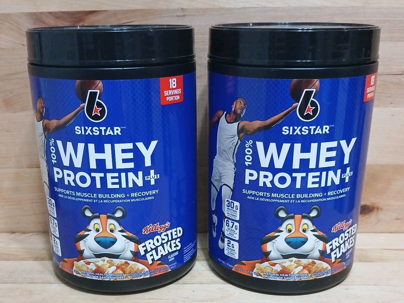 2CT: SIXSTAR 100% WHEY PROTEIN Supports Muscle Building/Recovery FROSTED FLAKES