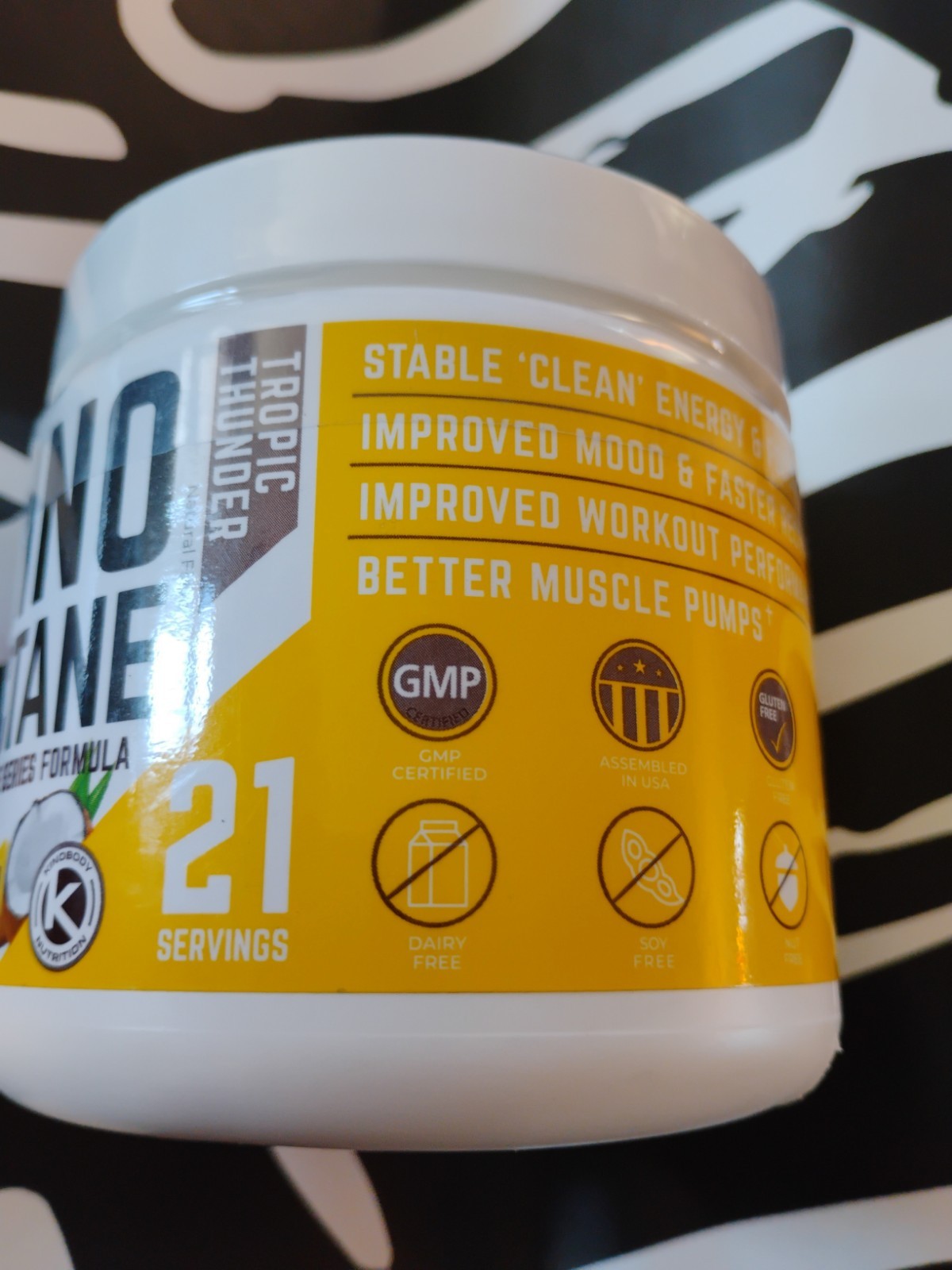 Kinobody Kino Octane Tropic Thunder Pre Workout, sealed 21 servings New