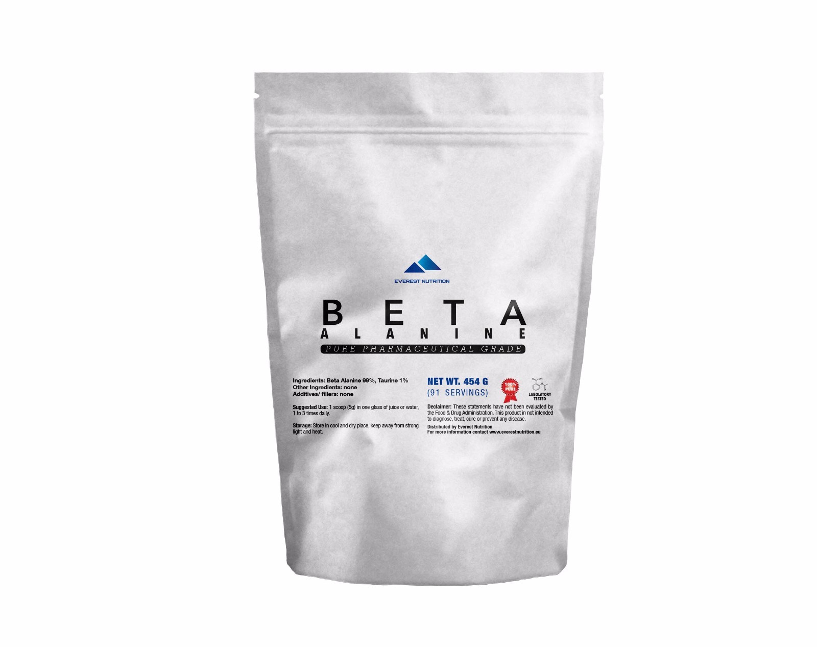 Beta-Alanine Powder Carnosine, Muscle Strength, Endurance